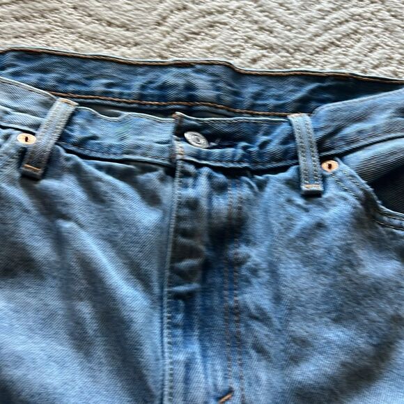 Levi's® 511 Cut Off Jean Shorts Size 38 - Picture 6 of 17
